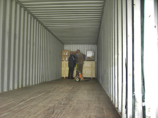 Container Innenansicht